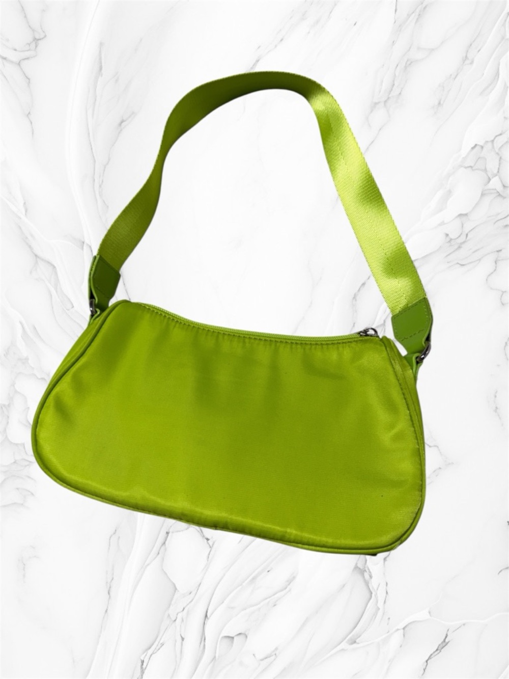 BP Neon Lime Shoulder Bag Women's Fashion Purse Y2K pop of color